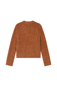 Petite Studio's Brayden Alpaca Cardigan in Ginger
