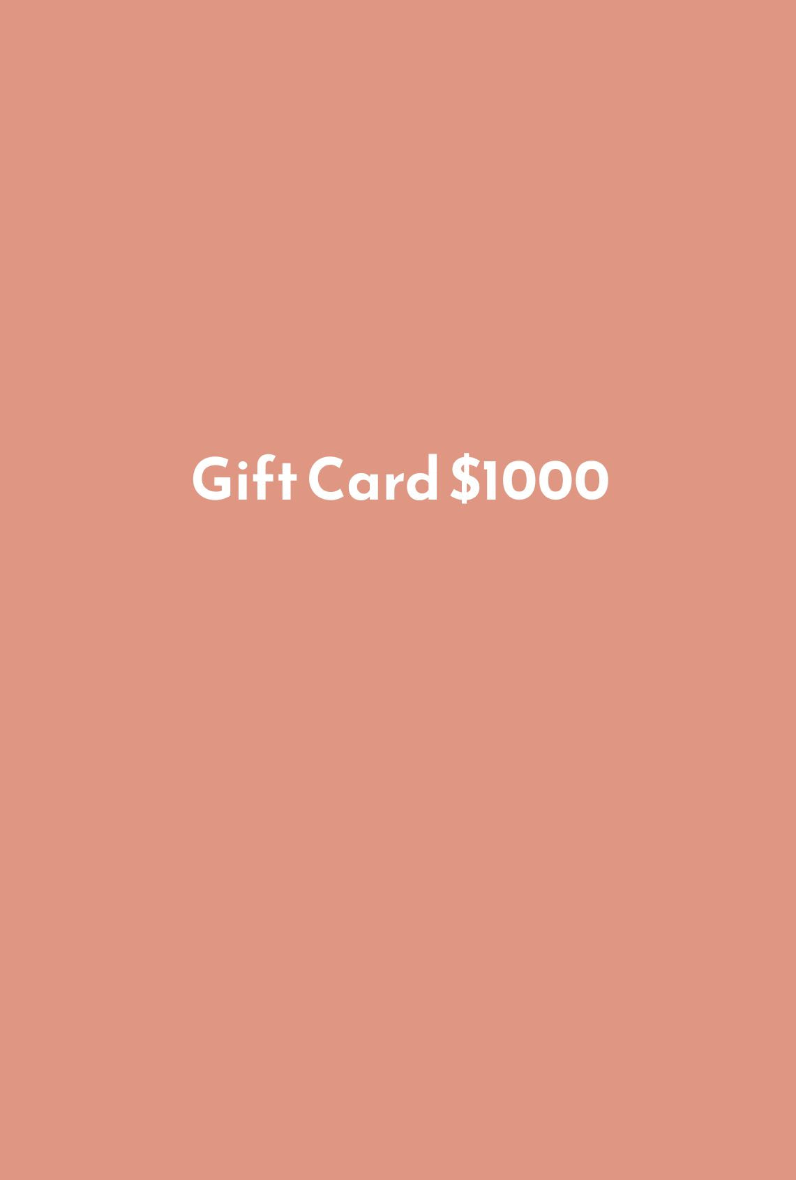 Petite Studio E-Gift Card $1000