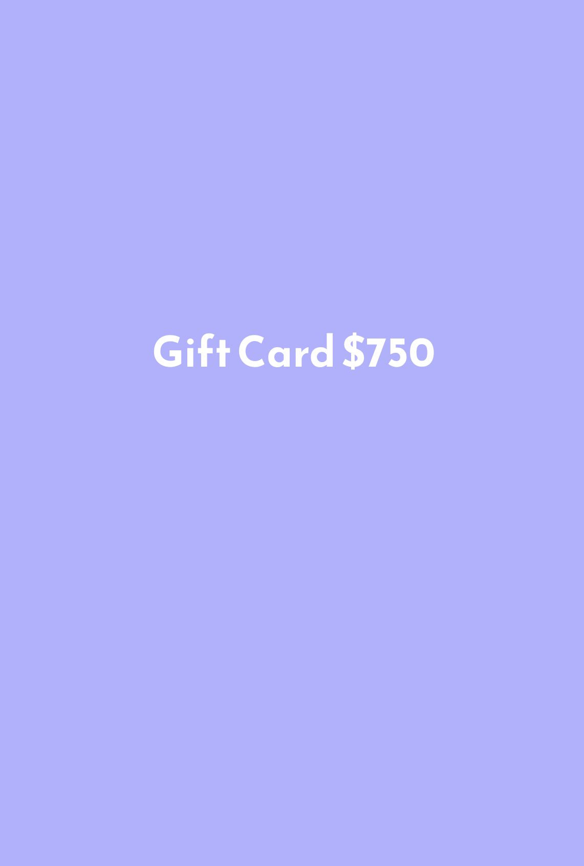 Petite Studio E-Gift Card $750
