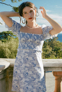 Petite Studio's Aniston Dress in China Blue