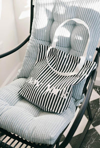 Suggyl x Petite Studio New York Canvas Tote in Stripes