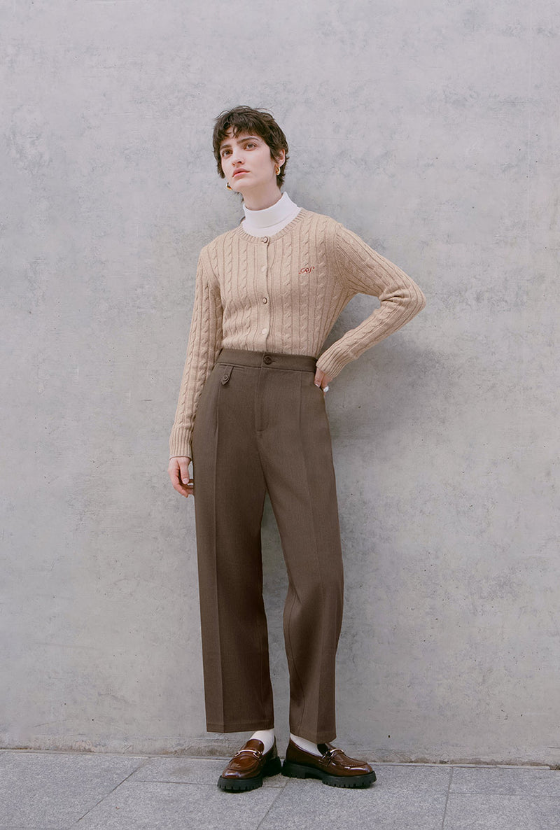 Petite Studio's Andre Pants in Brown