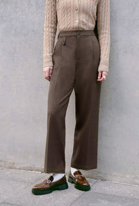 Petite Studio's Andre Pants in Brown