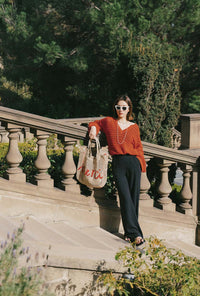 Petite Studio's Sandy Flare Pants in Black