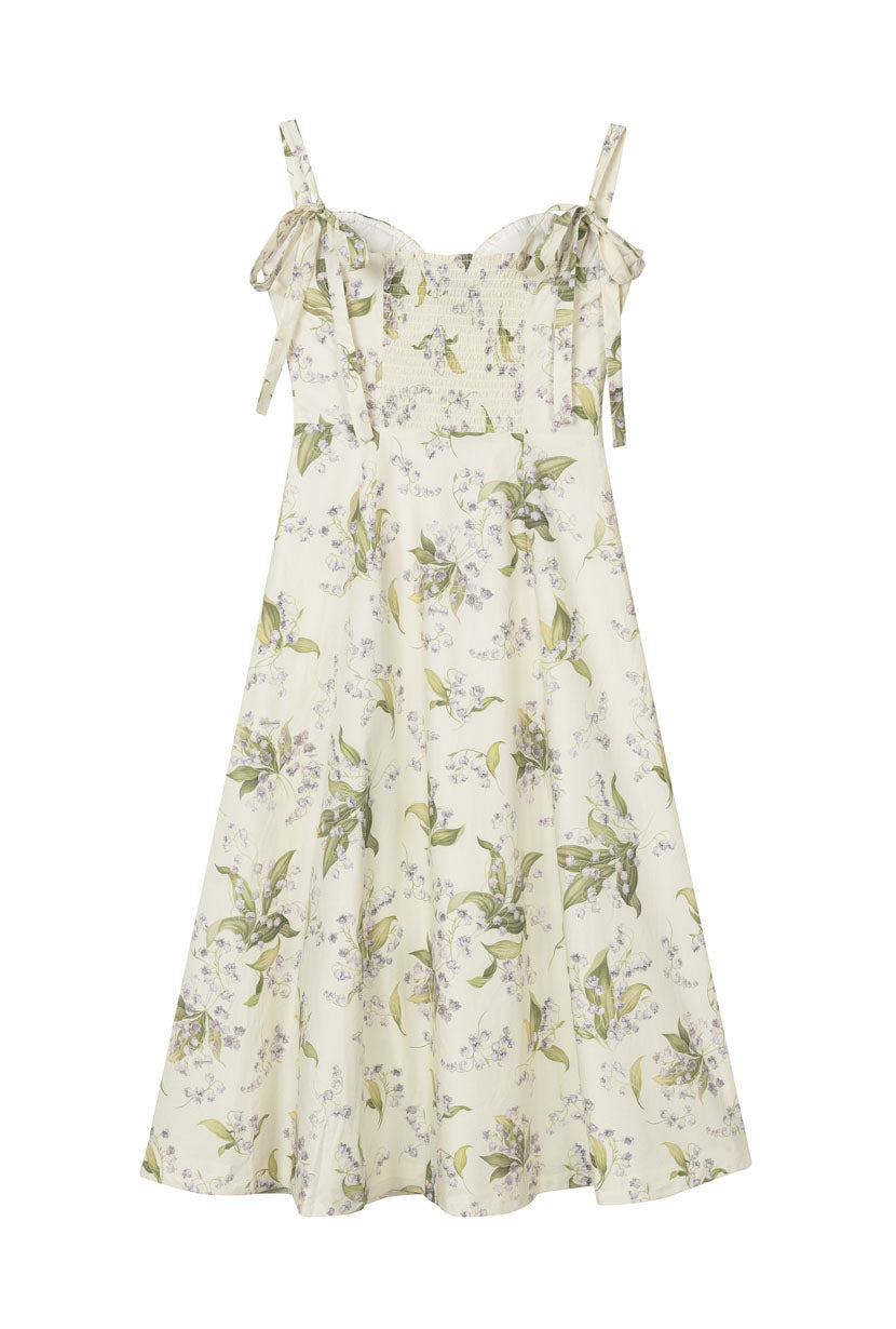 Petite Studio's Kirsten Dress in Cream Floral 