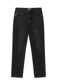 Petite Studio's Enid High-Rise Slim Ankle Jeans in Black