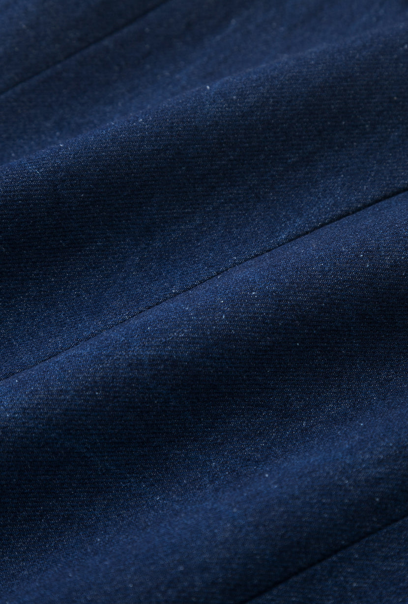 Petite Studio's Darien Cotton Vest in Indigo