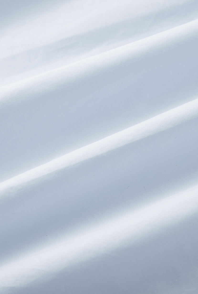 Petite Studio's Chandler Cotton Blouse in Sky