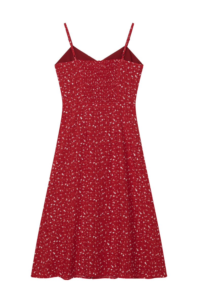 Petite Studio's Francisco Dress in Red Print