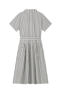 Petite Studio's Ellory Cotton Shirt Dress Striped