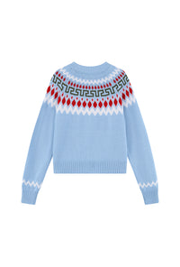 Petite Studio's Collin Wool Sweater in Sky