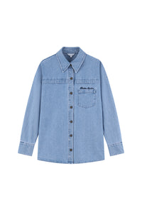 Petite Studio's Lloyd Shirt in Denim Blue 