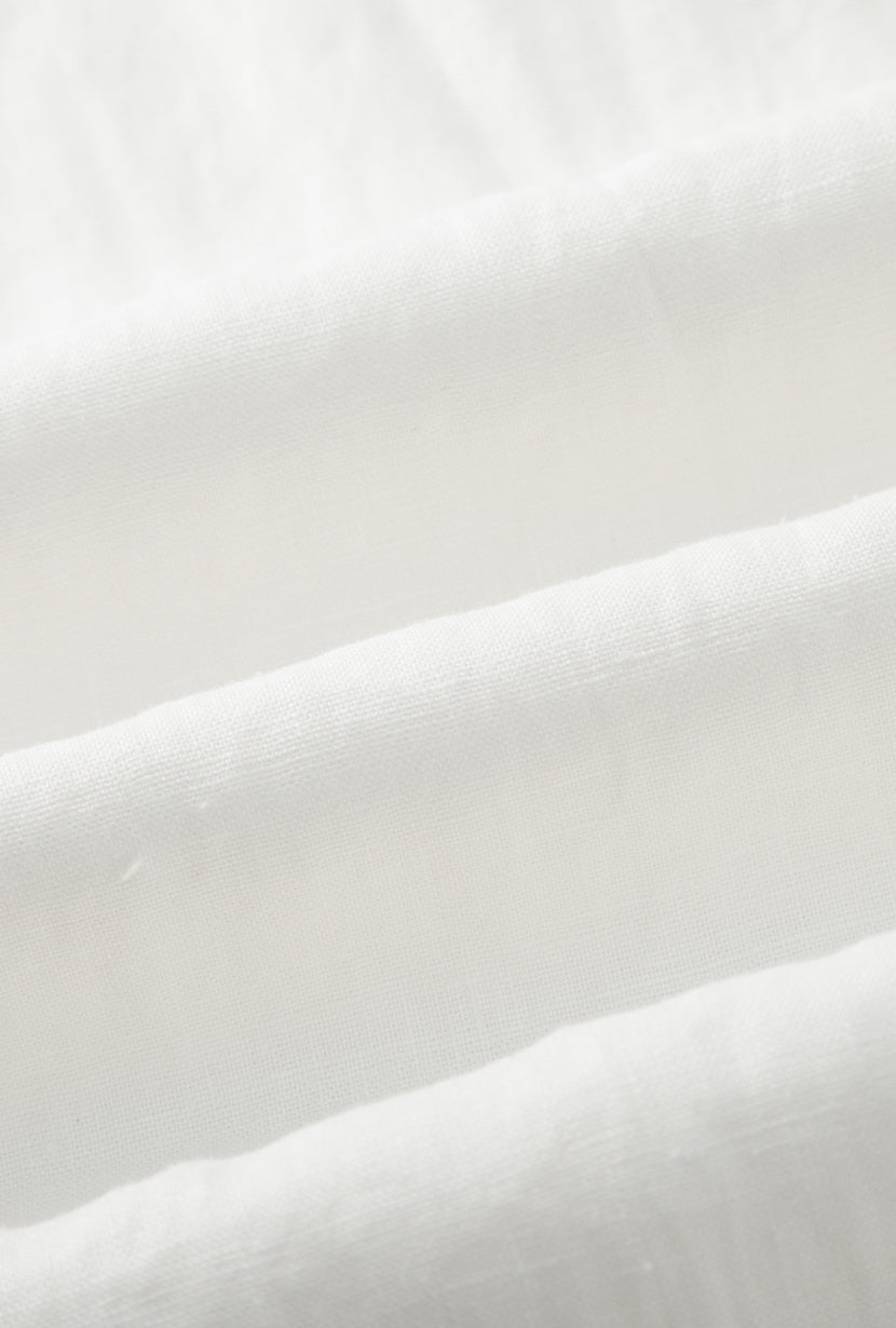 Petite Studio's Circe Linen Pants in Ivory