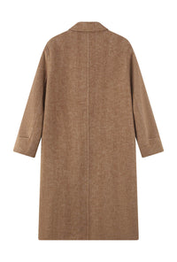 Petite Studio's Allister Wool Coat in Camel