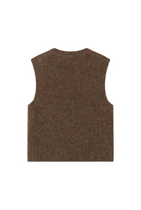Measurements for Danica Knitted Alpaca Vest 