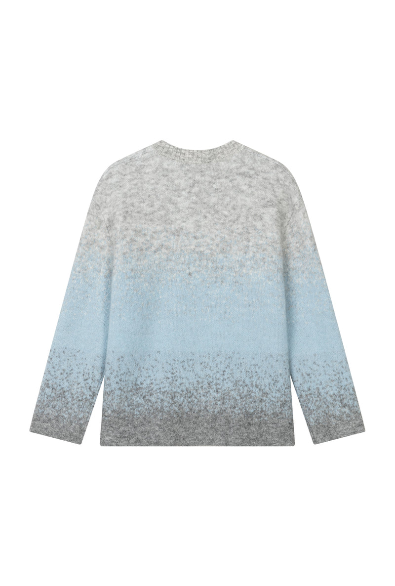 Petite Studio's Dale Mohair Sweater in Blue 