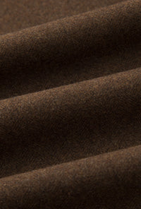 Petite Studio's Parker Cropped Wool Pants in Brown