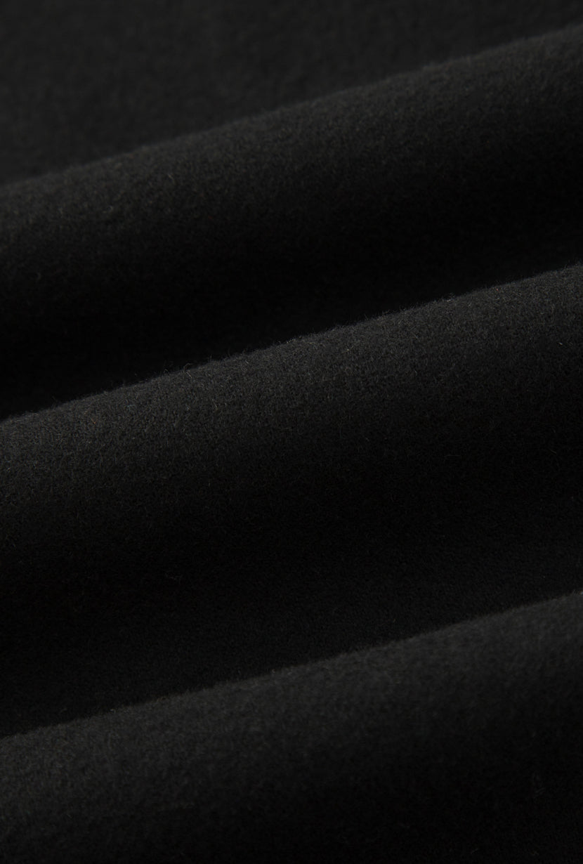 Petite Studio's Dylan Straight Wool Pants in Black