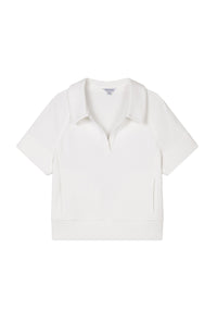 Petite Studio's Elowen Cotton Top in White