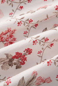 Petite Studio's Finch Cotton Dress in Pink Floral