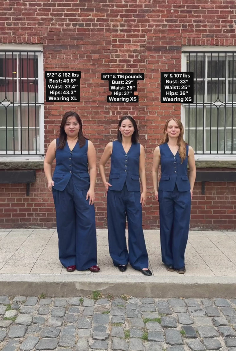 Petite Studio's Fit Report on Darien Vest and Circe Pants