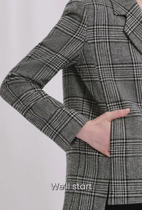 Petite Studio's oversized Lexi Wool Sweater in white & beige