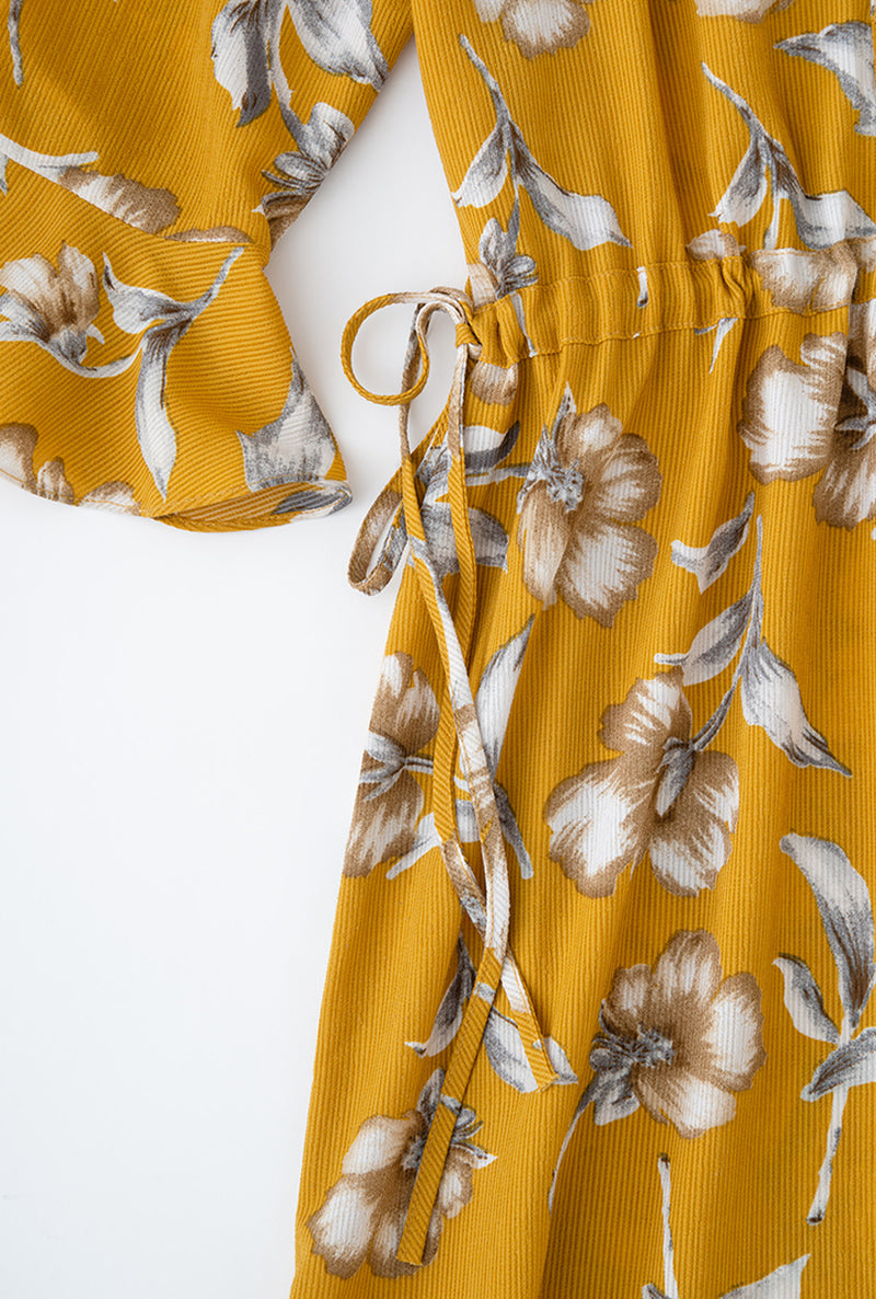 Celina Dress - Mustard-dresses-Petite Studio